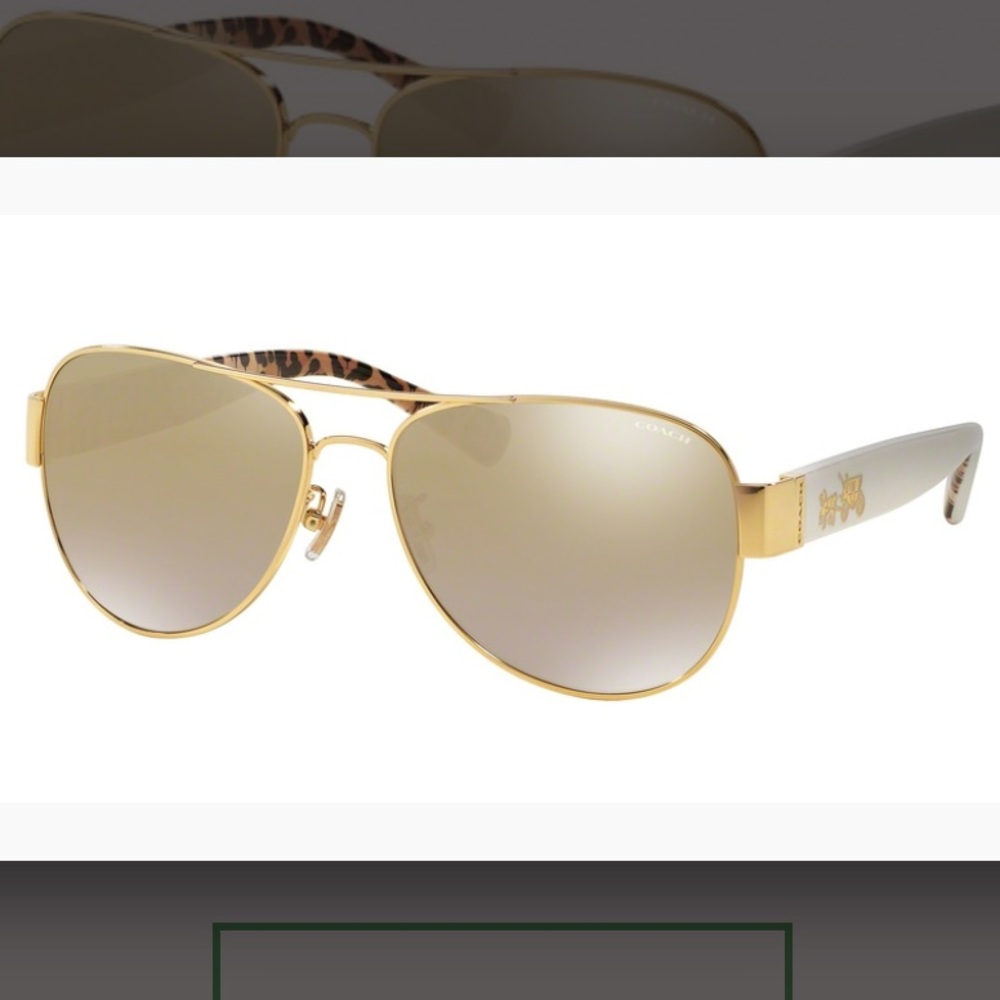 Coach polarized sunglasses